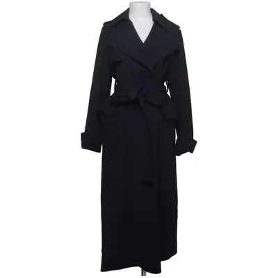 Trench coat (Blue) from COS Polyester, Wool, Elastane