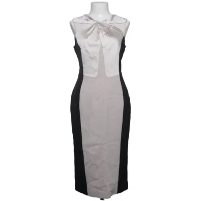 Kjole (Sort, Beige) fra Karen Millen Acetat, Elastan, Polyamid, Polyester, Silke