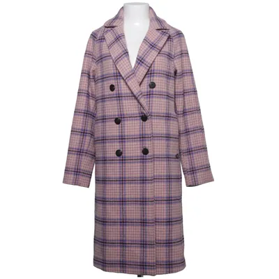Frakke (Pink, Blå) fra Scotch & Soda Elastan, Polyester, Uld