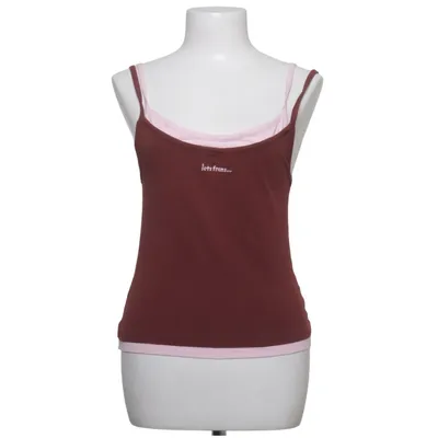 Tanktop (Rood, Roze) van Iets Frans Katoen, Elastaan
