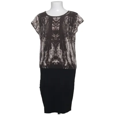 Dress (Black, White) from Truly Mine Elastane, Polyester, Viscose