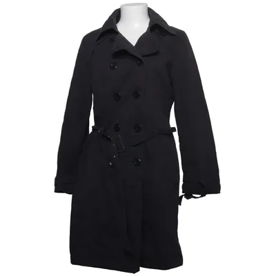 Trench-coat (Noir) de Lady M Coton, Polyamide, Polyester