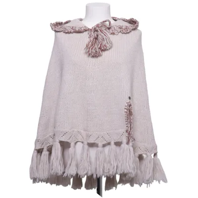 Poncho (Beige, Röd) från Odd Molly Akryl, Alpackaull