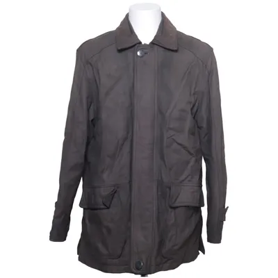 Leather jacket (Brown) from Dustin Acrylic, Leather, Polyester