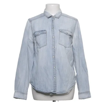 Denim blouse (Blauw) van Denim by Lindex Katoen