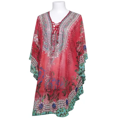Kaftan (Röd, Grön, Flerfärgad) från OPL Collection Polyester