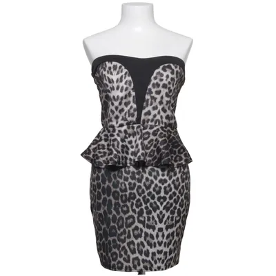 Cocktailkjole (Brun, Sort) fra Sparkz Elastan, Polyester