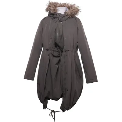 Zwangerschapsjas (Grijs) van Séraphine Katoen, Polyester