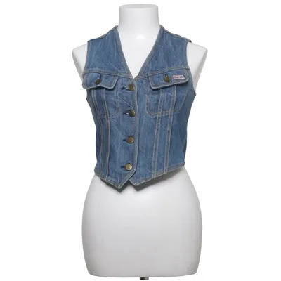 Spijker gilet (Blauw) Katoen