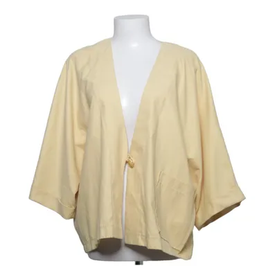 Cardigan (Geel) van Sara Acetaat, Angora, Kasjmier, Katoen, Elastaan, Linnen, Metallvezel, Polyamide, Polyester, Konijnenbont, Zijde, Viscose, Wol