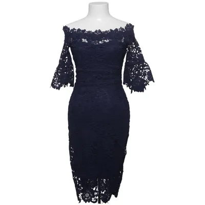 Cocktailjurk (Blauw) van Paper Dolls Polyester