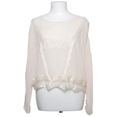 Blouse (Beige, Wit) van H&M