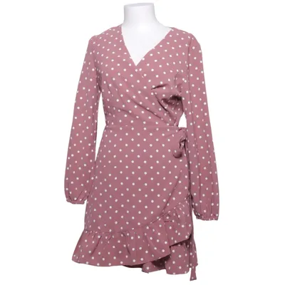 Wrap dress (Brown) from Narrated Polyester
