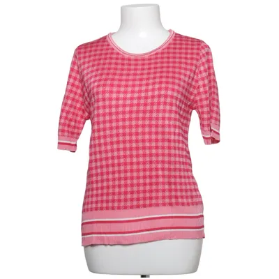 T-shirt (Pink, Rød, Hvid) fra Zara Knit Viscose