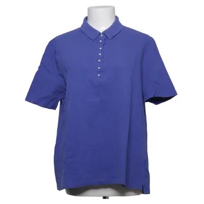 Pikétröja (Blå) från Bloomings Bomull, Elastan