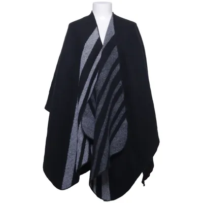 Poncho (Black, Gray) from Zara Accessories