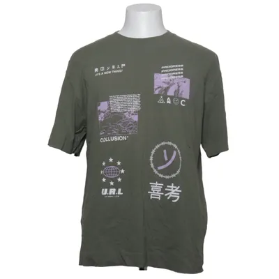 T-shirt (Groen, Lila) van Collusion Katoen