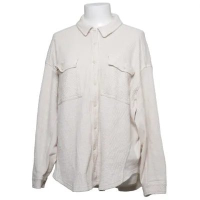 Overshirt (White) from Aerie Cotton, Elastane, Polyester