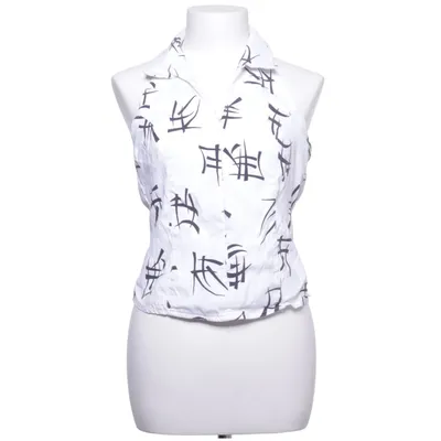 Halter neck top (White, Black) from Pimkie Elastane, Polyamide, Viscose