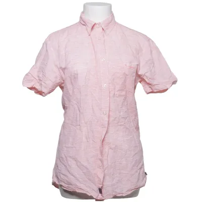 Kortärmad skjorta (Rosa, Vit) från Borelli Bomull, Linne