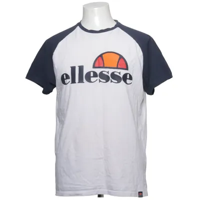 T-shirt (Wit, Blauw) van Ellesse Katoen