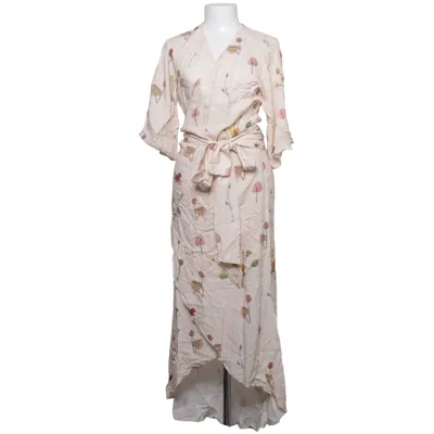 Robe portefeuille (Beige, Multicolore) de Aéryne Viscose