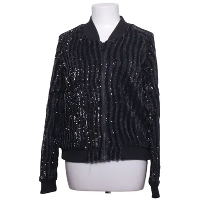 Bomberjack (Zwart) van Exclusive Collection Gina Tricot Metallvezel, Polyamide