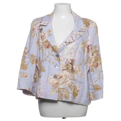 Blazer (Bleu, Multicolore) de Renato Nucci Coton, Lin