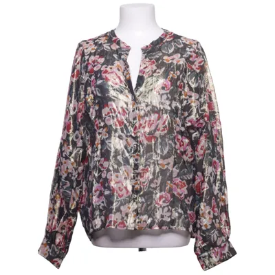 Blouse (Green, Pink, Multicolored) from Naf Naf Cotton, Metallic fiber