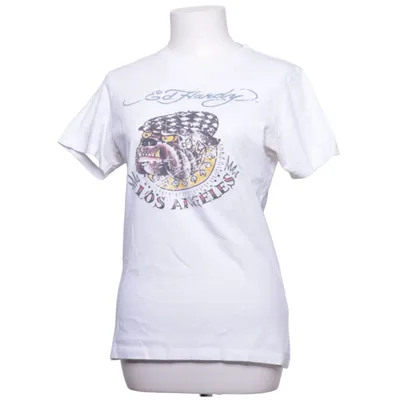 T-shirt (White) from Ed Hardy Cotton
