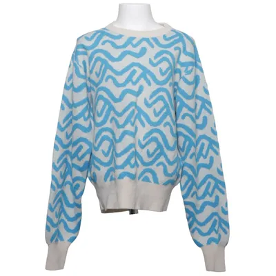 Strickpullover (Blau, Beige) von Mono Acryl