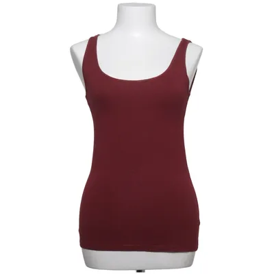Tanktop  (Rød) fra H&M Basic Bomuld, Elastan, Viscose