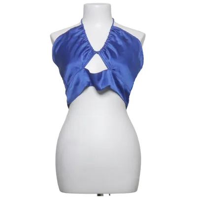 Halternecktopp (Blå) från Esme Polyester
