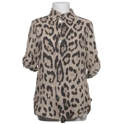 Blouse (Beige, Noir) de Haust Lin, Viscose