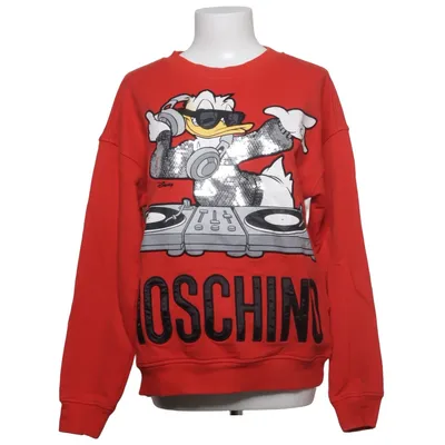 Collegetröja (Röd) från H&M x Moschino Bomull
