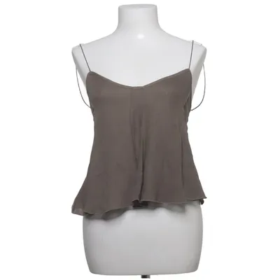 Tanktop (Bruin) van Massimo Dutti Polyester, Viscose
