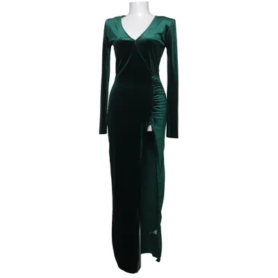 Långklänning (Grön) från Fashion Nova Elastan, Polyester