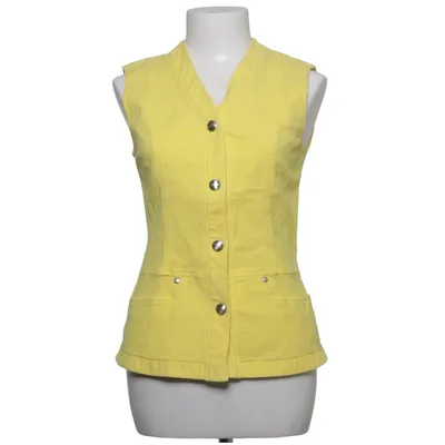 Vest (Gul) fra Marc Cain Bomuld, Elastan