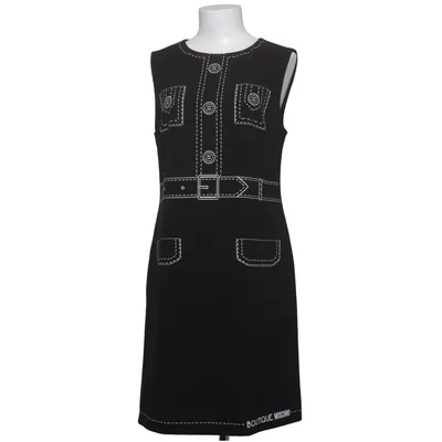 Klänning (Svart) från Boutique Moschino Elastan, Polyester