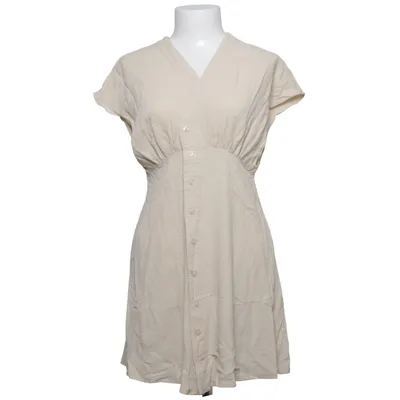 Jurk (Beige) van Samsøe & Samsøe Elastaan, Polyester, Viscose, Wol