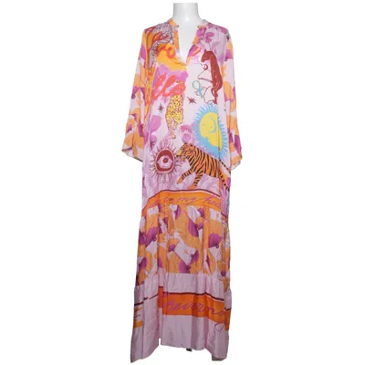 Maxi jurk (Roze, Meerkleurig) van Miss Goodlife Viscose