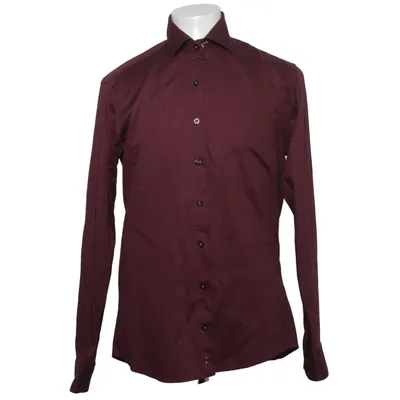 Chemise (Rouge) de Dressmann Coton, Élasthane