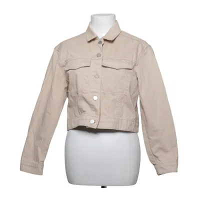 Denim jacket (Beige) from Perfect Jeans Cotton