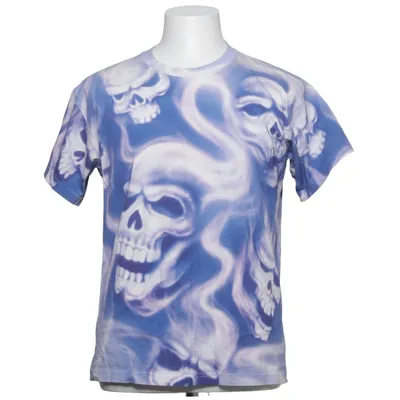 T-shirt (Blå, Vit) från Stockholm (Surfboard) Club Ekologisk bomull