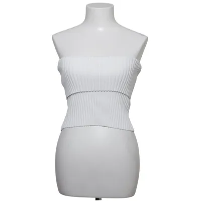 Tubetop (Hvid) fra Zara Polyamid, Viscose