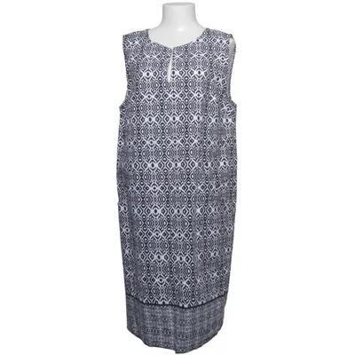 Robe (Noir, Blanc) de Charles Vögele Coton, Lin