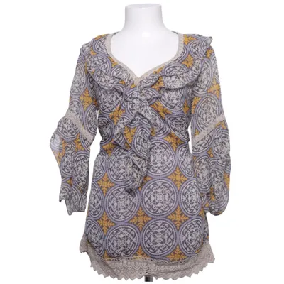 Tunic (Gray, Yellow, Multicolored) from Almatrichi Cotton, Polyester