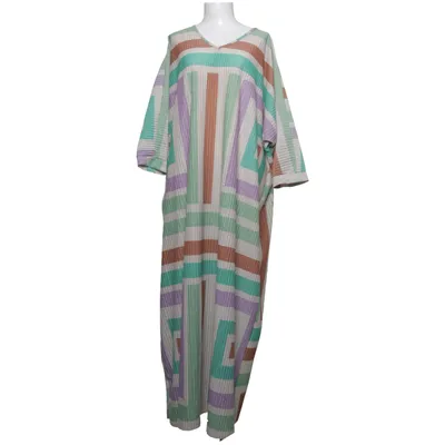 Maxikleid (Beige, Mehrfarbig) von Zeta Otto Polyester