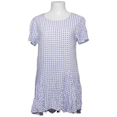 Jurk (Blauw, Wit) van Minkpink Viscose