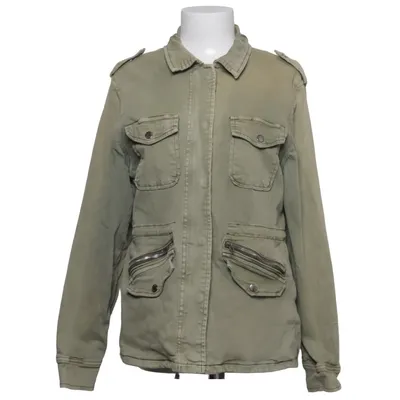 Veste safari (Vert) de Place du Jour Coton, Élasthane